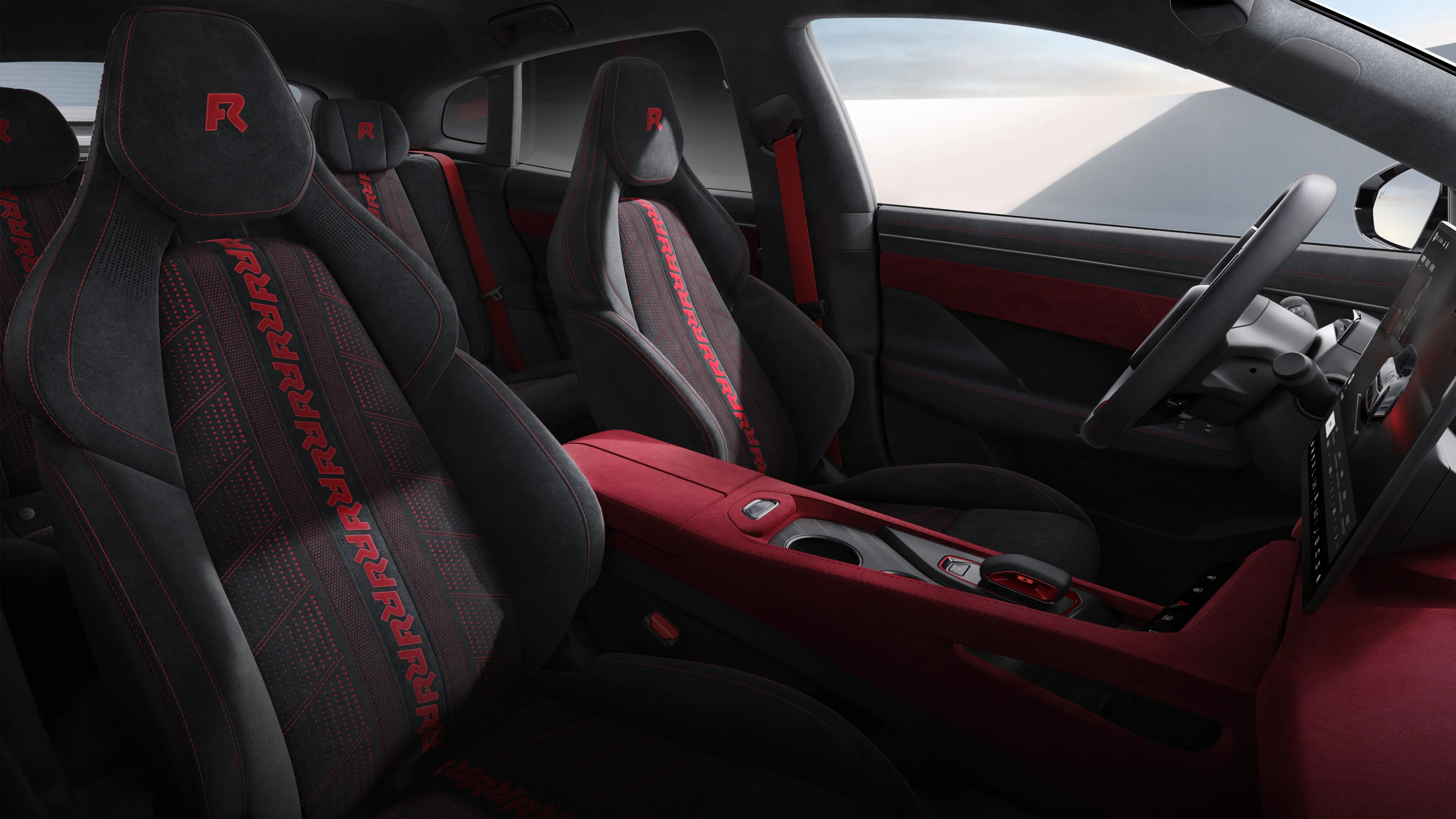 ZEEKR 001 FR. Интерьер и комфорт